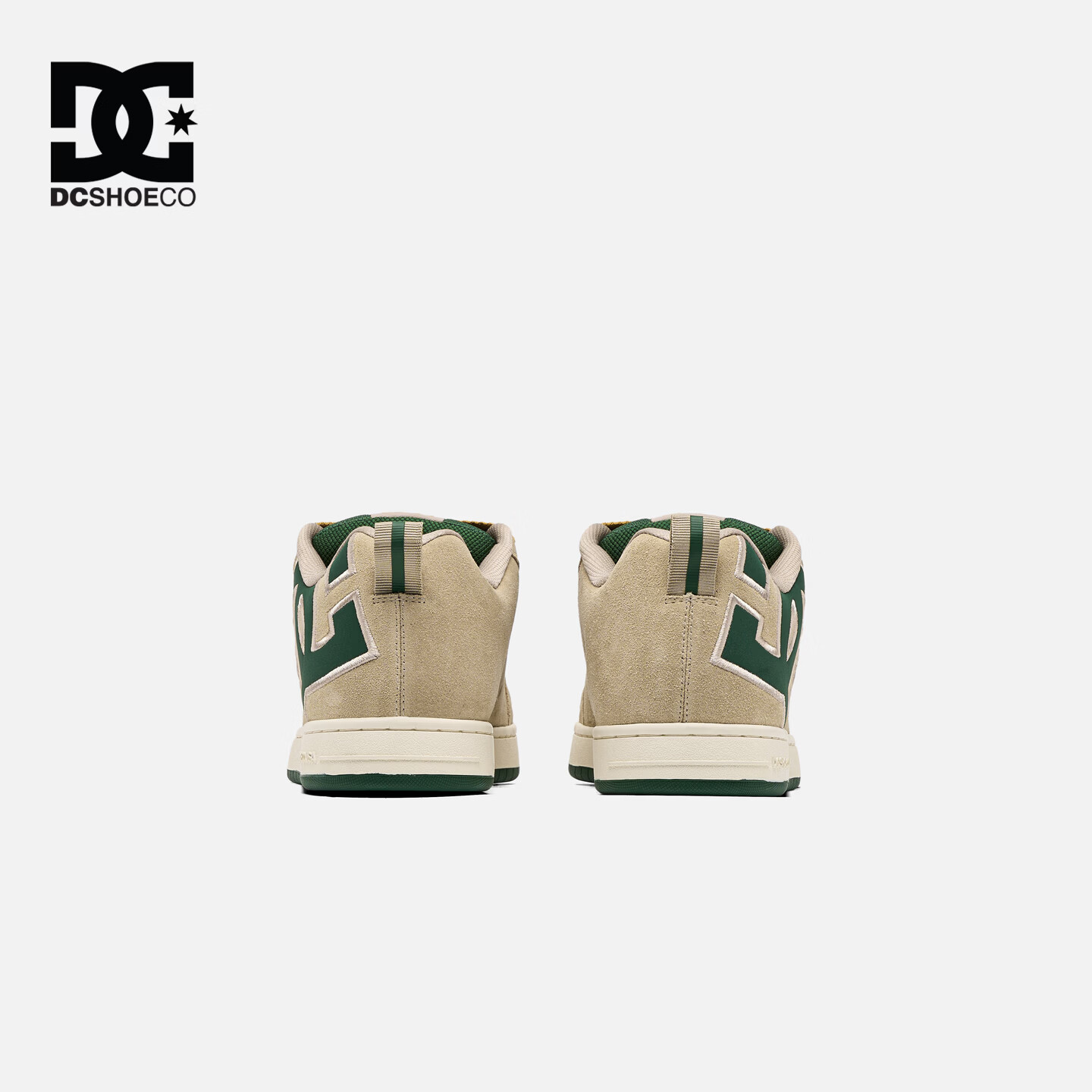 DCSHOES PRO GRAFFIK男士滑板鞋2026复古增高潮鞋舒适耐磨百搭休闲鞋174 苔原绿 36 码【标准尺码,正码正拍】