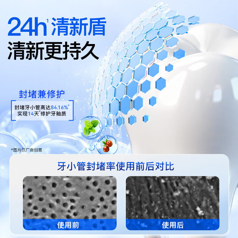 舒客清新盾牙膏清新口气去口臭去异味牙膏去牙渍美白专用 【专攻口臭】清新盾120g+酵素美白20g