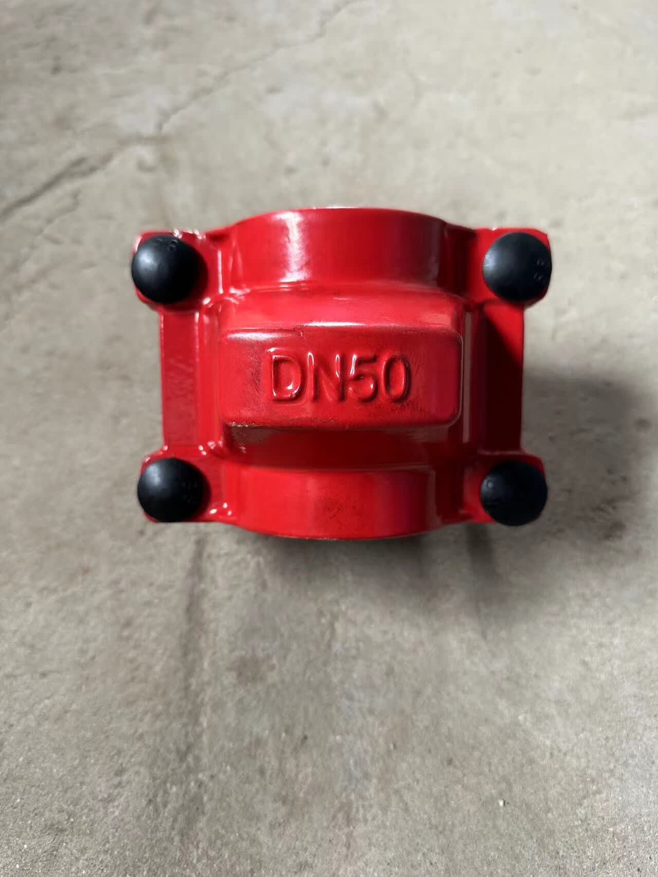 菱适定制消防卡箍专用哈夫节抱箍沟槽卡箍哈夫节卡箍堵漏器消防卡子大