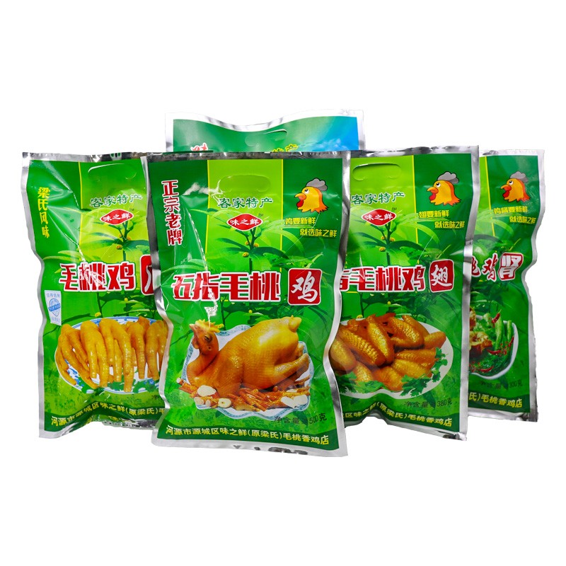 蒜当家五指毛桃香鸡零食熟食广东河源正宗客家特产家传秘方当天新鲜制作 五指毛桃鸡(500g)怎么看?