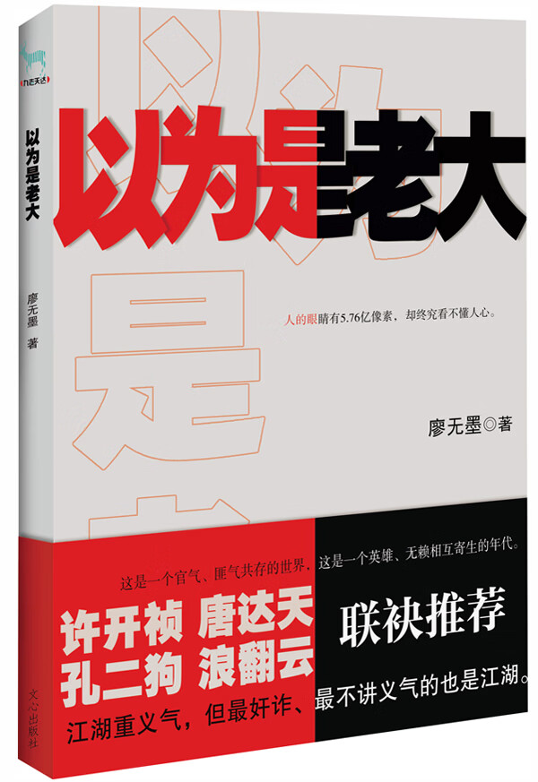 以为是老大（“江湖小说鼻祖”廖无墨的亲身经历和真实内心，《东北往事》孔二狗、《湘西往事》浪