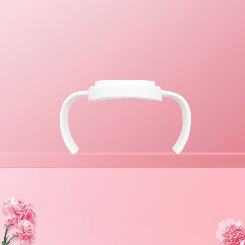 优爱心用于贝qin奶瓶配件奶瓶秒变鸭嘴杯吸管杯用于贝qin吸管 白色手柄等6件套