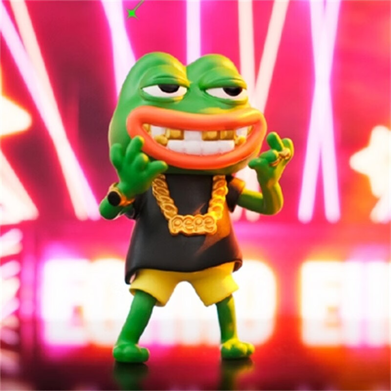 盲集悲伤蛙氪金玩家盲盒手办桌面摆件玩具摆件生日礼物 悲伤蛙氪金