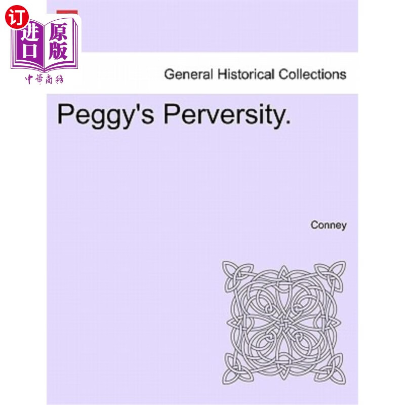 海外直订peggys perversity. 佩吉的变态.