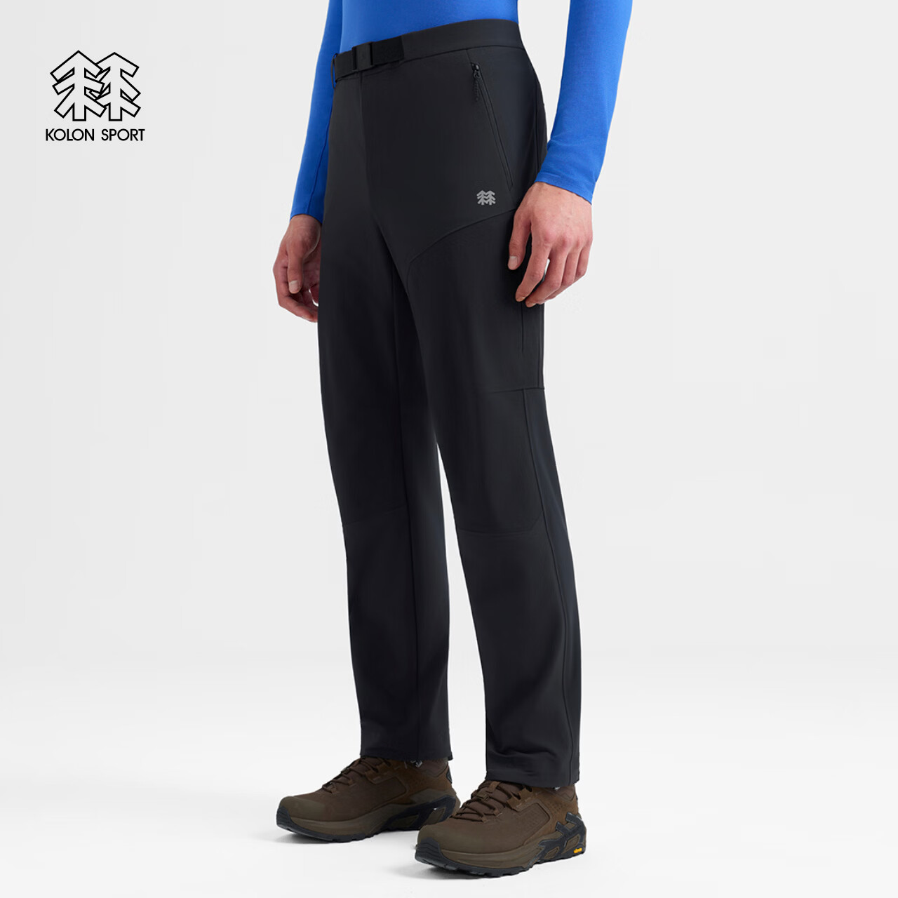 KOLON SPORT/可隆户外软壳裤 男士防泼水CORDURA K-TERRA软壳长裤