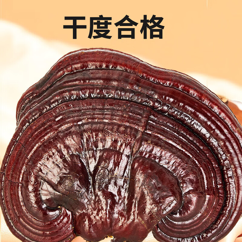 北京同仁堂灵芝礼盒整颗250克送长辈滋补养生年货礼盒 250g礼盒装
