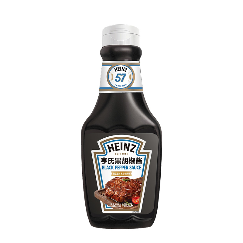 亨氏(Heinz) 黑胡椒酱 黑胡椒调味酱 烤肉牛排酱 36