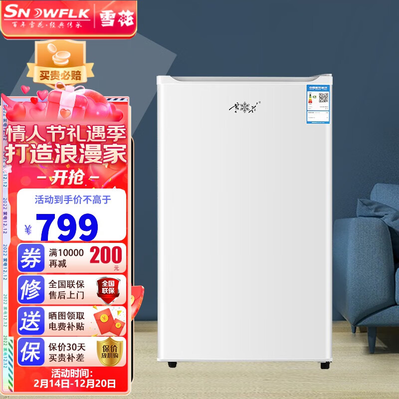 雪花家用立式冰柜BD-120值得购买吗?插图 雪花家用立式冰柜BD-120值得购买吗?插图