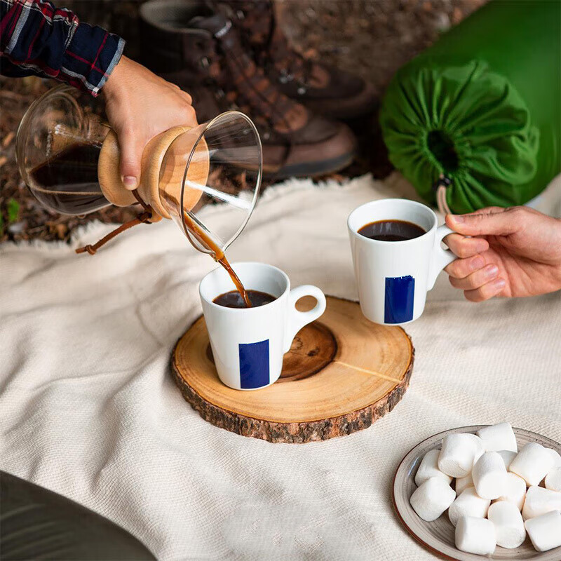 禾澹咖啡豆意式特浓浓缩espresso限定蓝袋1kg 不磨粉 不磨