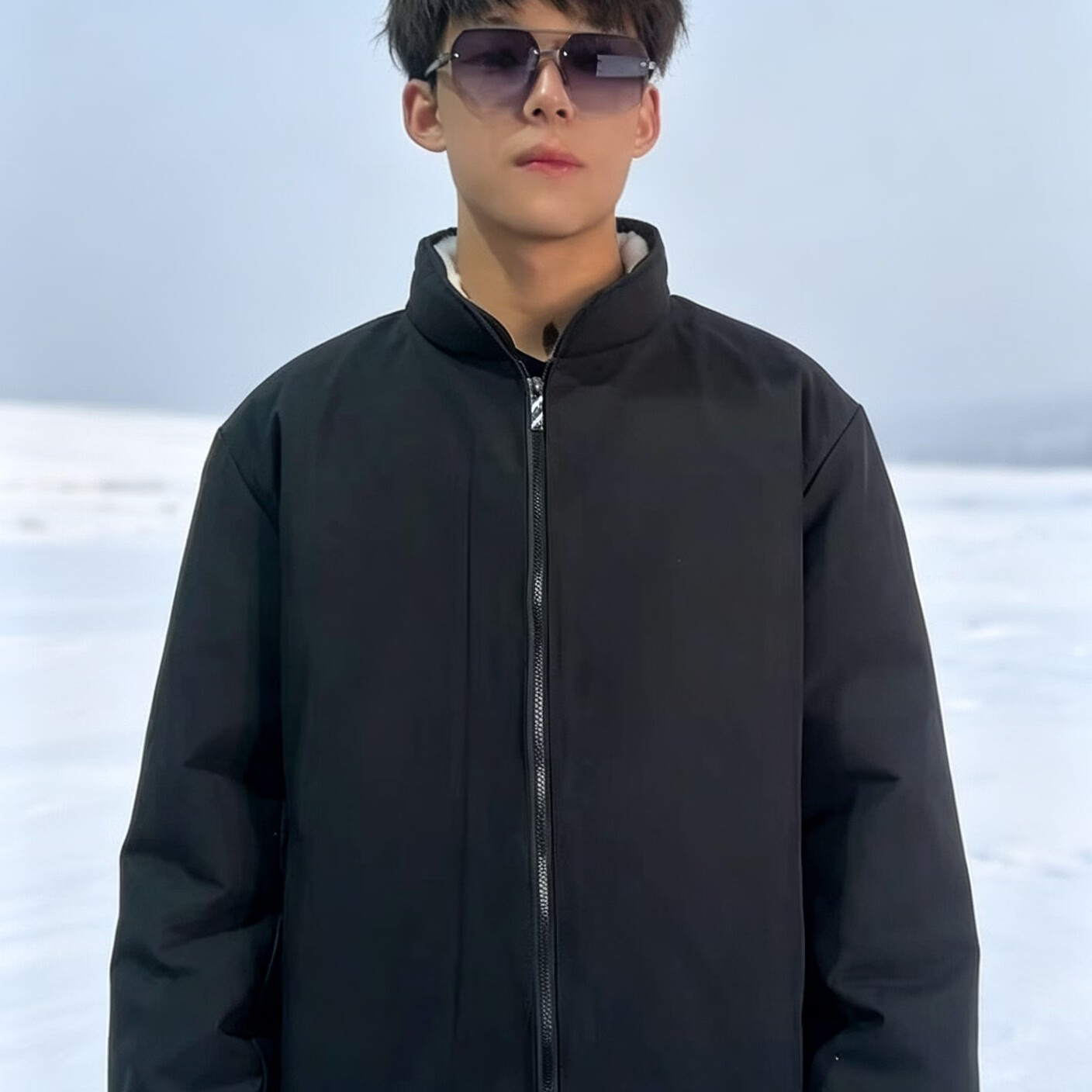 2026冬季羊皮毛一体外套可拆卸内胆夹克羊羔毛棉袄上衣棉服东北 不可拆卸(整皮羊皮毛一体内胆) 5XL 180-200 斤