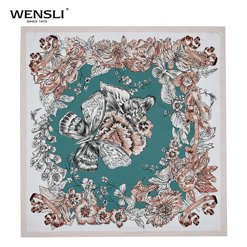 万事利(wensli)丝巾真丝100%桑蚕丝大方巾丝绸披肩围巾母亲节送礼物