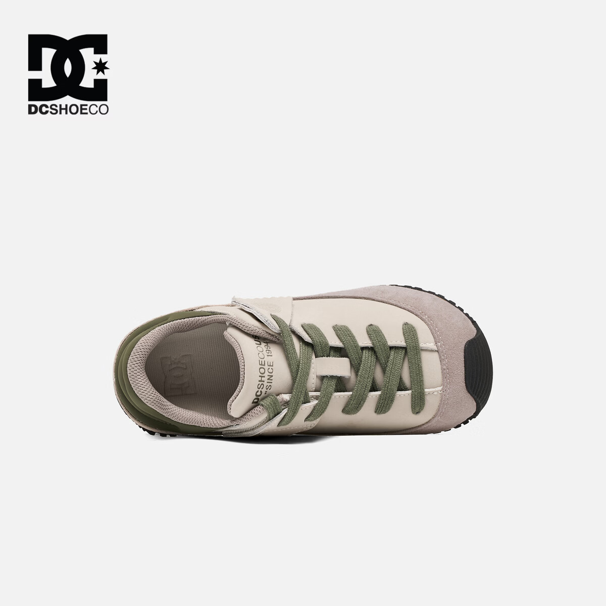 DCSHOES CAS MOAB童鞋儿童运动鞋2026新款中大童德训鞋复古百搭休闲鞋子6 苔原绿 37 码 适合脚长(228-232mm)