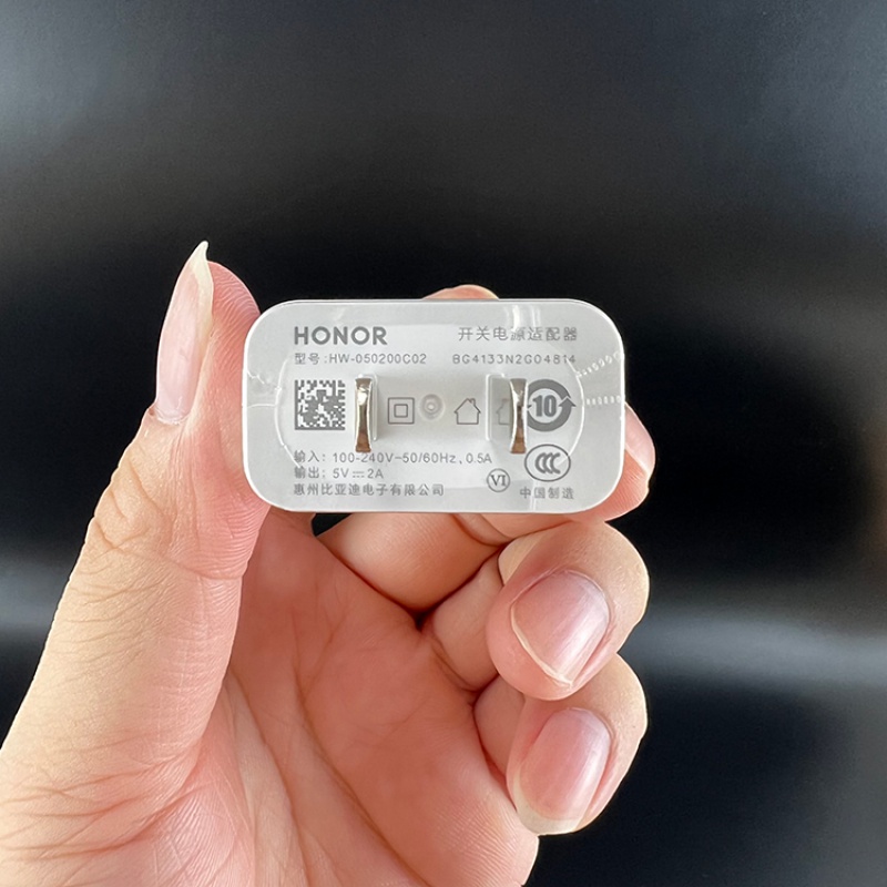 荣耀畅玩30原装充电器数据线3a快充原厂自带手机壳透明保护套 荣耀