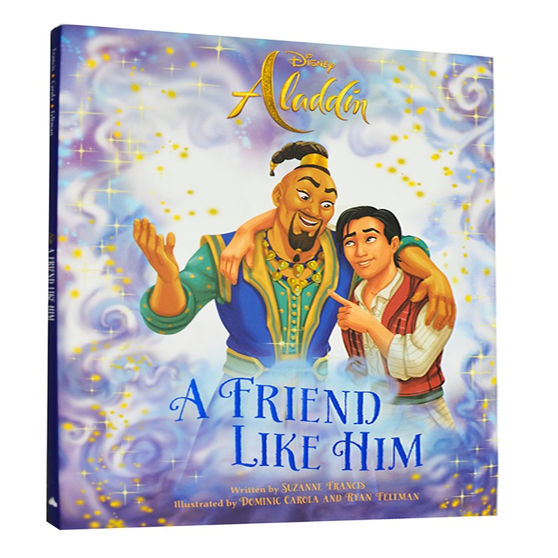 英文原版 aladdin live action: a friend like him 拉丁真人电影:一