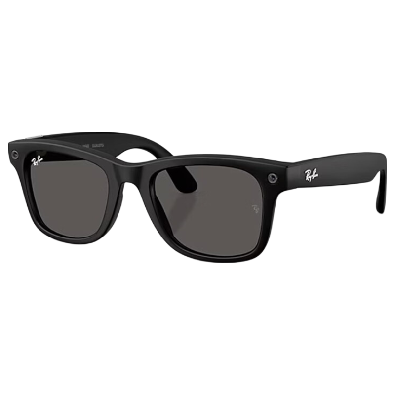雷朋（RayBan）Ray-Ban Meta GEN3 WAYFARER LARGE雷朋AI智能眼镜3代 新款 高清 蓝牙 音频 人工智能镜框黑色