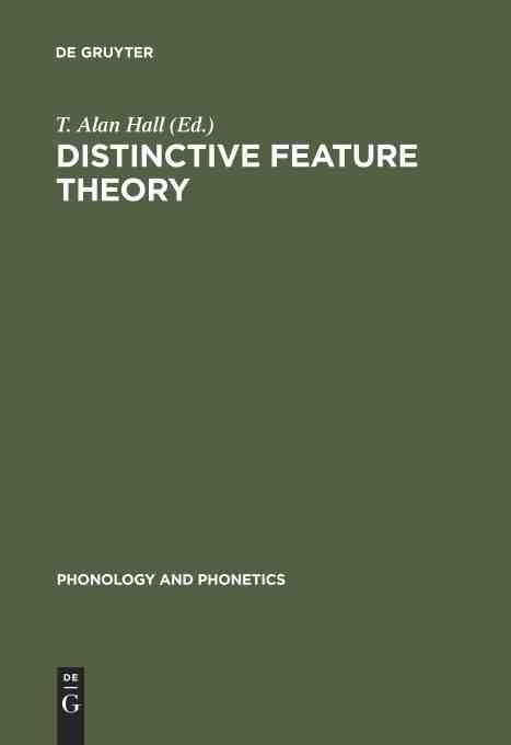 预售 按需印刷 distinctive feature theory