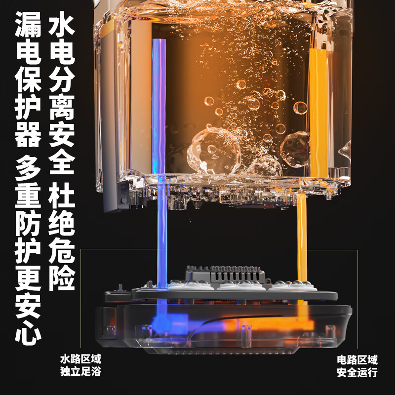 荣事达泡脚桶蒸汽熏蒸机全自动恒温加热家用足浴盆泡脚盆过膝泡小腿按摩桶洗脚盆高深桶护膝2026 熏蒸/足浴两用灰色【独立熏蒸 电动按摩】全配款
