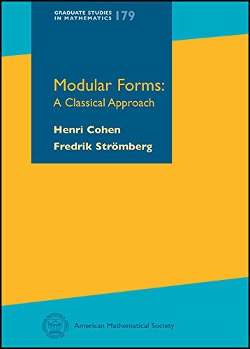 经典方法 美国数学学会数学研究生课程 亨利 科恩 数论家 modular