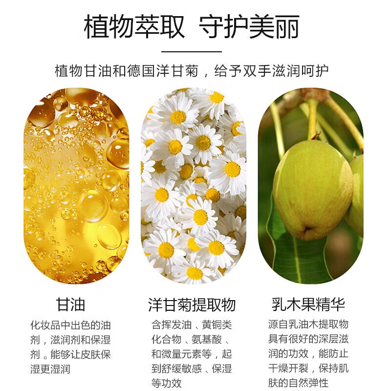 Herbacin贺本清德国小甘菊新经典护手霜75ml中秋节礼物伴手礼送礼 经典软管75ml*2支装