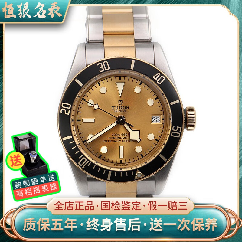 【二手95新】全套 帝舵碧湾系列m79733n-0004手表41mm钟表男表机械表