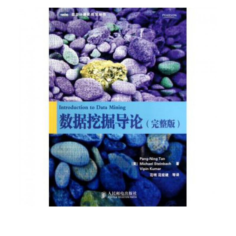 数据挖掘导论 完整版 数据采集清洗分析图书 大数据教程书 数据库管理处理教程 计算机数据库书