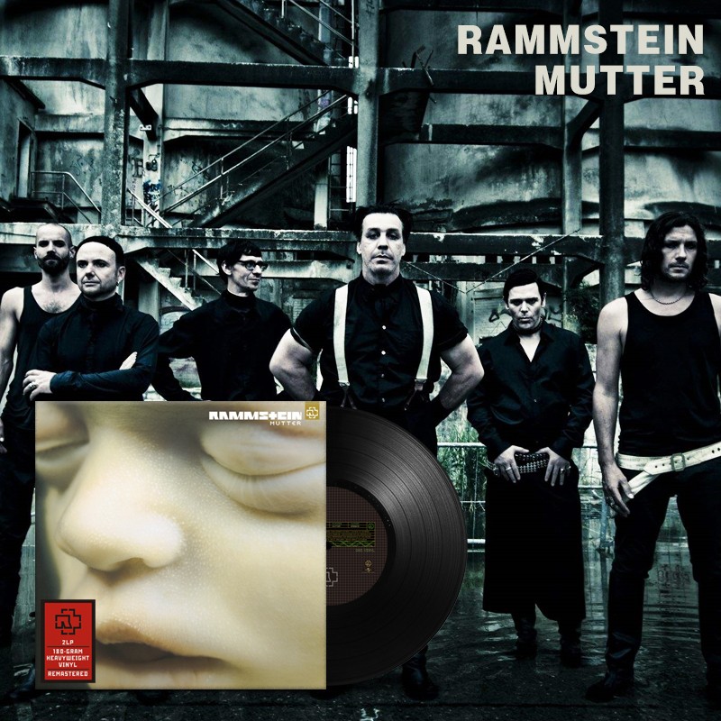 正版现货 德国战车母亲 mutter rammstein 2lp黑胶唱片 金属摇滚