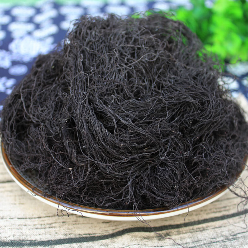 纳嘉新干海草海发菜500g龙须菜长寿菜海藻菜丝凉拌菜火锅食材干货 海