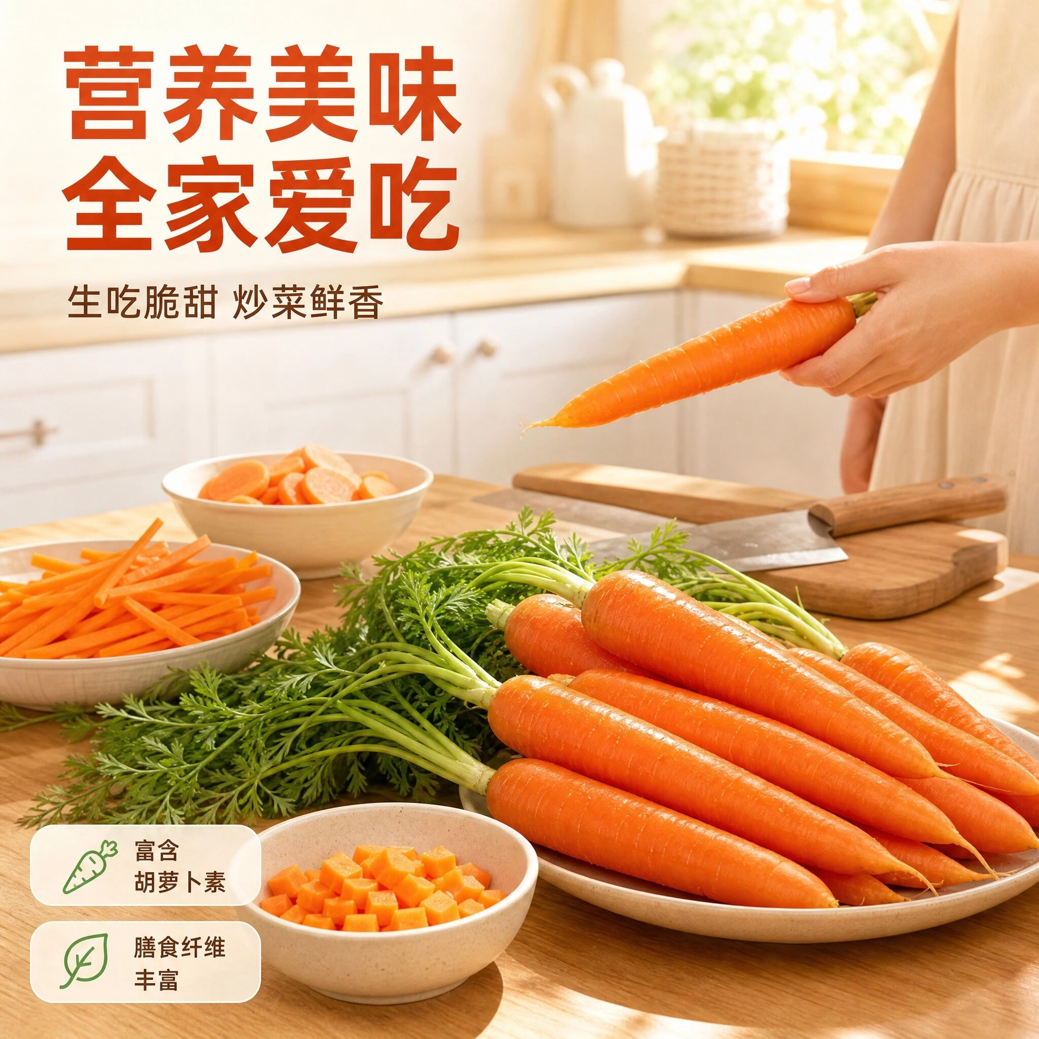 新疆黄萝卜红黄胡萝卜组合装新鲜农家自种蔬菜手抓饭榨汁凉拌萝卜 黄胡萝卜+红胡萝卜双拼4.5斤