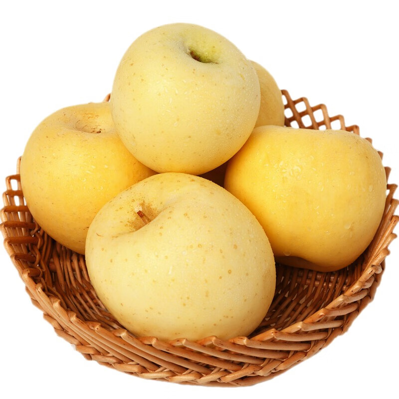 甘肃黄元帅粉面苹果新鲜水果黄香蕉农家现摘宝宝孕妇刮泥 8.