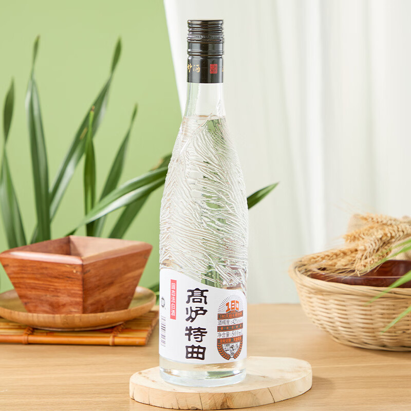 高炉家高炉特曲老酒回归 纯粮食酿造双轮工艺双重发酵白酒浓香型口粮酒 40.6度 500mL 12瓶 整箱发货【口粮囤酒】无礼袋