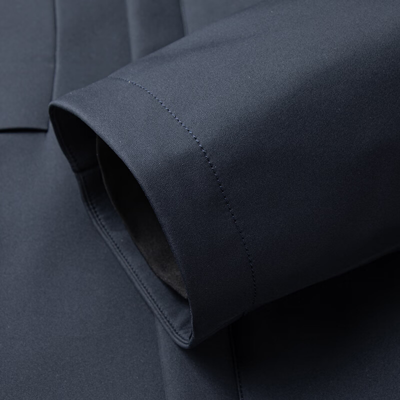 罗蒙（ROMON）一衣五穿可拆卸内胆连帽鹅绒羽绒服男士冬款中长款保暖加厚外套 7Y147Q26藏青色 185(适合160-180斤)