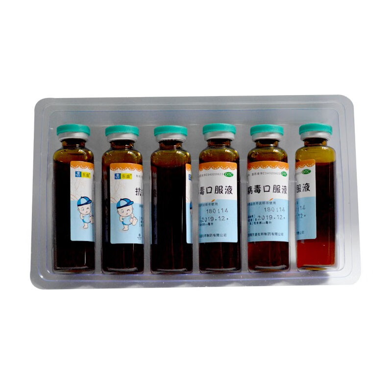 东盛 抗病毒口服液 10ml*6支 1盒