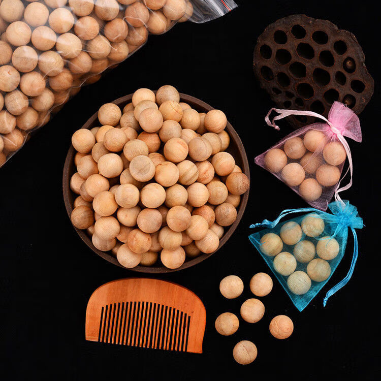 天然香樟木条球块衣柜防潮防霉防虫留香去味家用驱虫蟑螂 30颗樟木球3