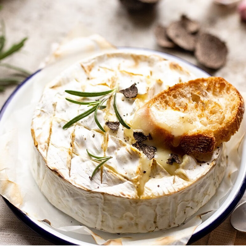 法兰希（ILE DE FRANCE）法国奶酪金文布里软质乳酪流心天然芝士brie camembert cheese 金文+布里/五盒装