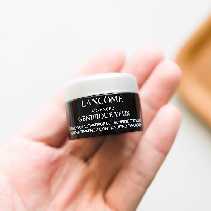 兰蔻（LANCOME）小黑瓶肌底精华发光眼霜5ml*3 中小样，介意慎拍 补水保湿护肤品