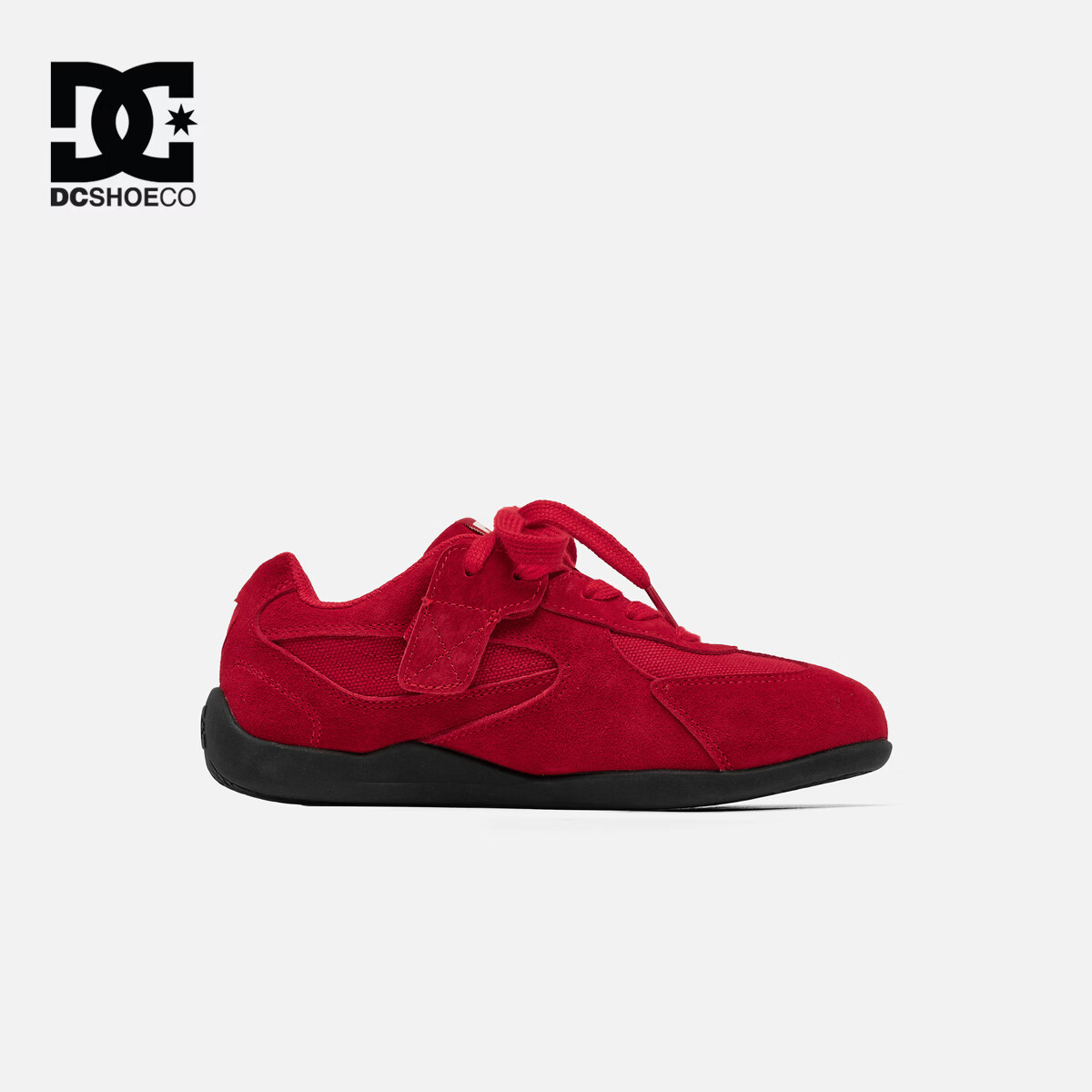 DCSHOES CAS CORSARO童鞋儿童板鞋2026秋季款赛车鞋中大童抽绳运动鞋子04 焰红 37 适合脚长 （229-233mm)