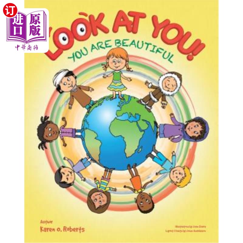 海外直订look at you! you are beautiful 看看你!你是美丽的