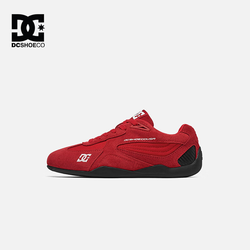 DCSHOES CAS CORSARO男士复古德训鞋2026新潮流男鞋运动休闲鞋子赛车鞋93 焰红 36 码【标准尺码,正码正拍】