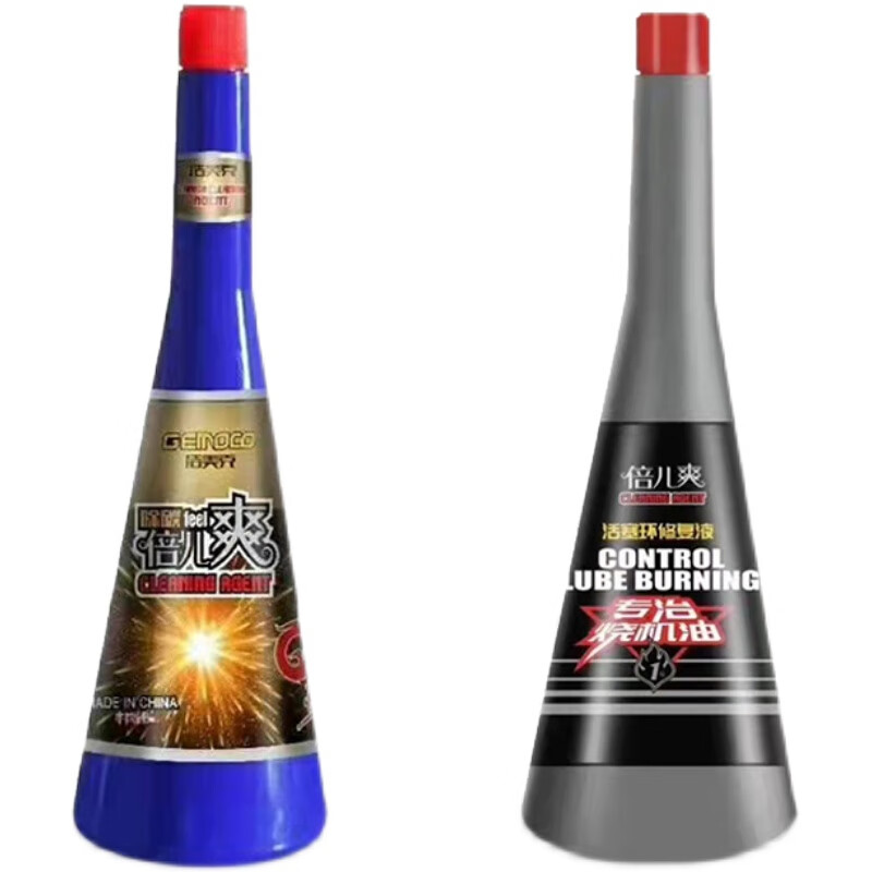 洁美克倍儿爽除碳剂四合一汽油添加剂油路清洗剂汽油添加剂倍爽燃油宝 灰瓶 六瓶装