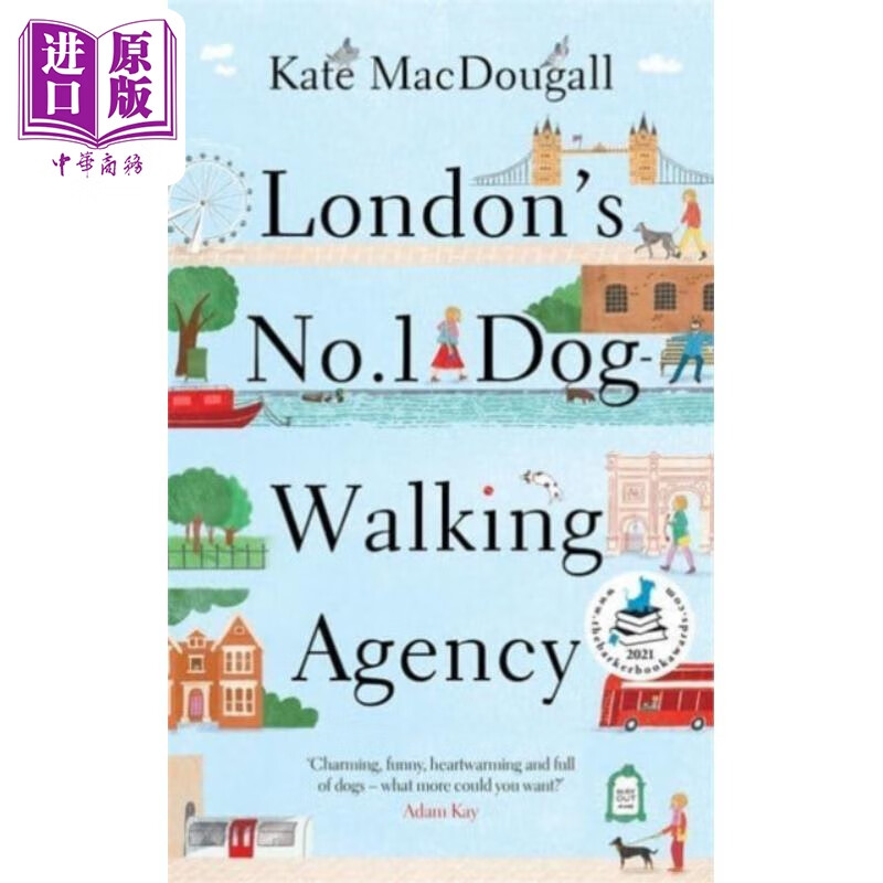 伦敦的遛狗机构 英文原版 londons dog walking agency kate macdoug