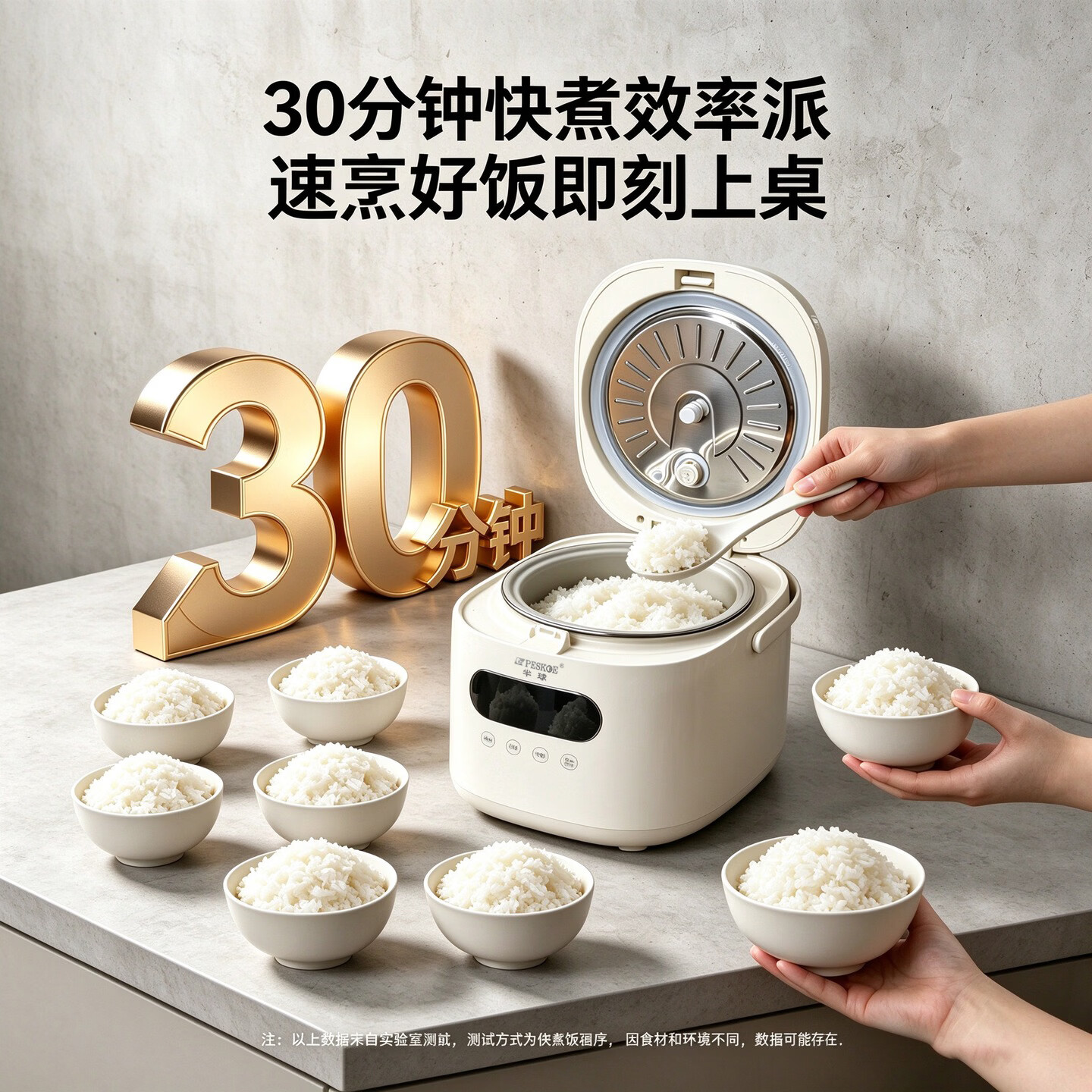 半球电饭煲家用2-3人 0氟有钛球釜电饭锅新品多功能 厚釜内胆不粘煮饭锅 3L 【加厚钛釜】智能精煮