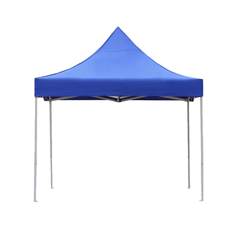 钢米 户外四角折叠帐篷3x3m常用款 蓝色 套 1850338
