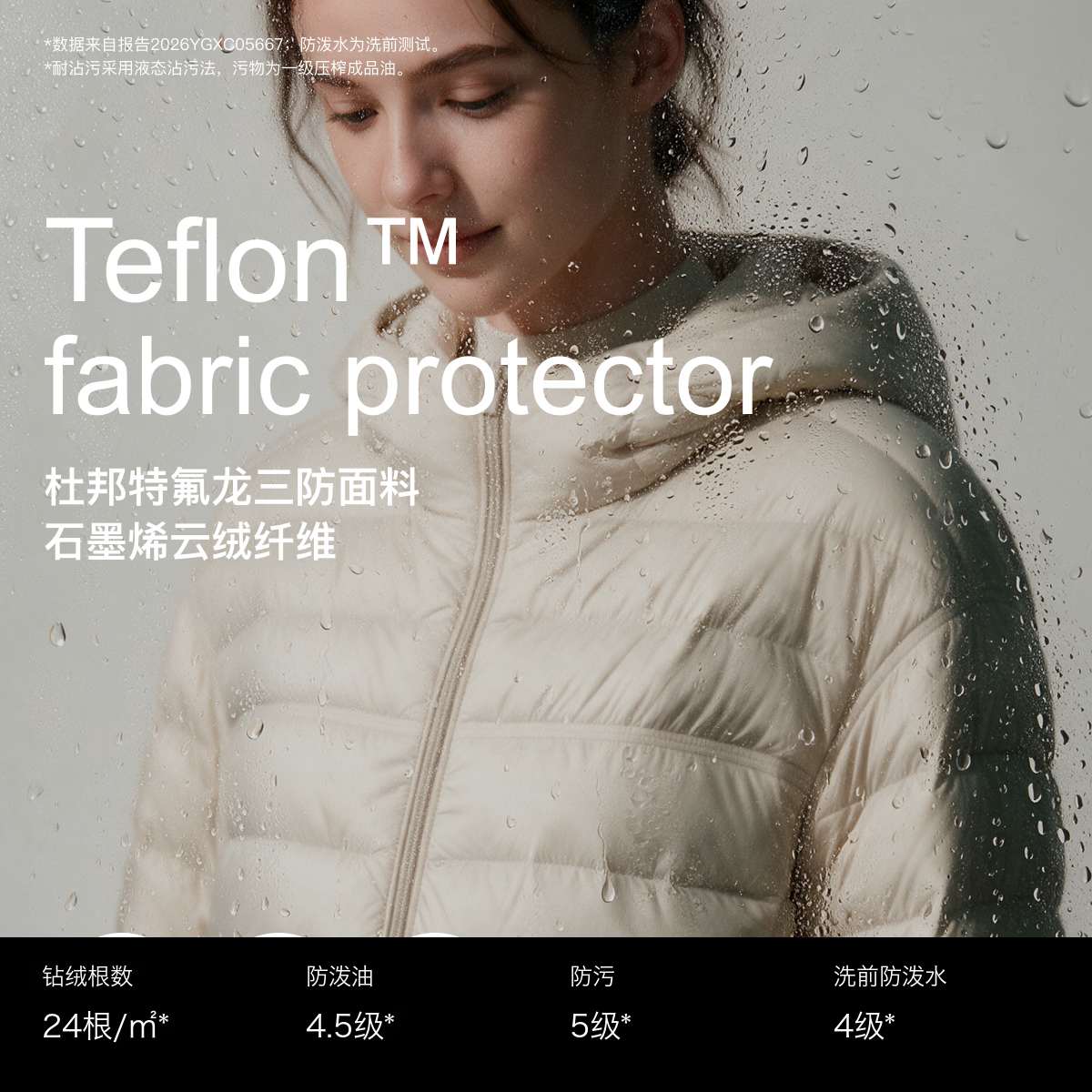 宜爱家95白鹅绒羽绒服女短款连帽2026秋冬新款轻薄保暖防风通勤百搭外套 天蓝色 霁蓝天 XL 170/92A