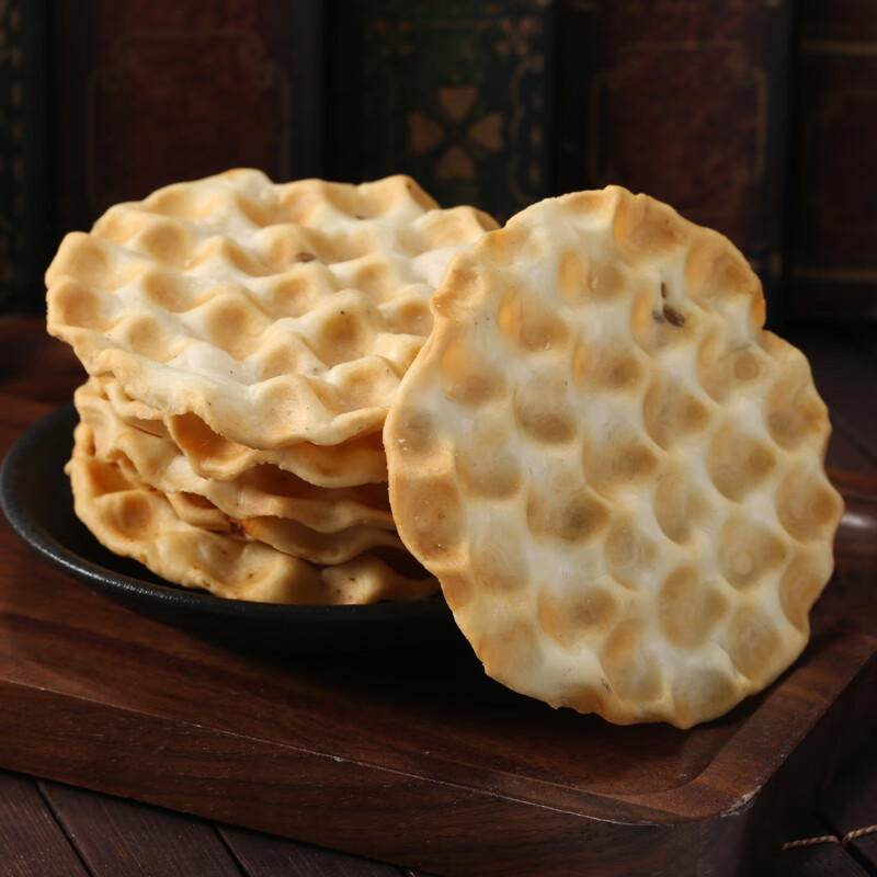 海玉 石头饼500g整箱 山西特产香酥休闲早餐饼干 石头饼【原味500g】