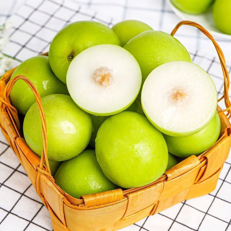 乡语小吖新鲜苹果枣 3斤 大青枣子 牛奶蜜枣贵妃 纯甜孕妇特产水果