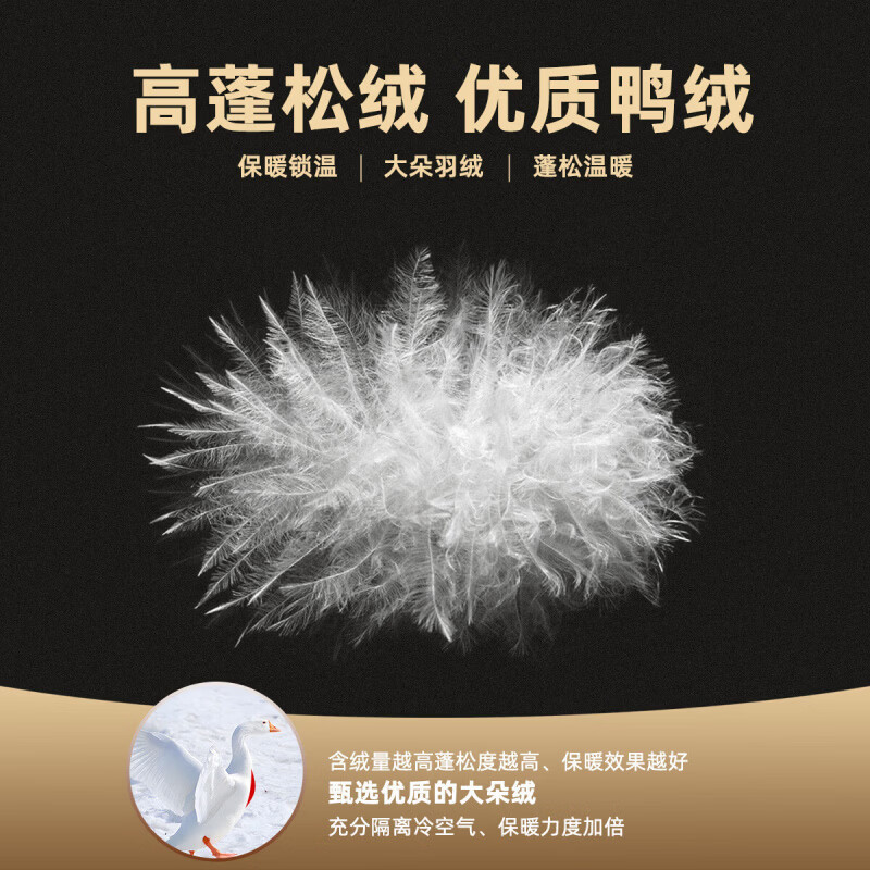 雪中飞三防冲锋衣三合一羽绒服男款内胆可拆卸秋冬季新款防风防水外套男 【深蓝】85白鸭绒 3XL 三合一羽绒内胆/ 建议【170-200斤】