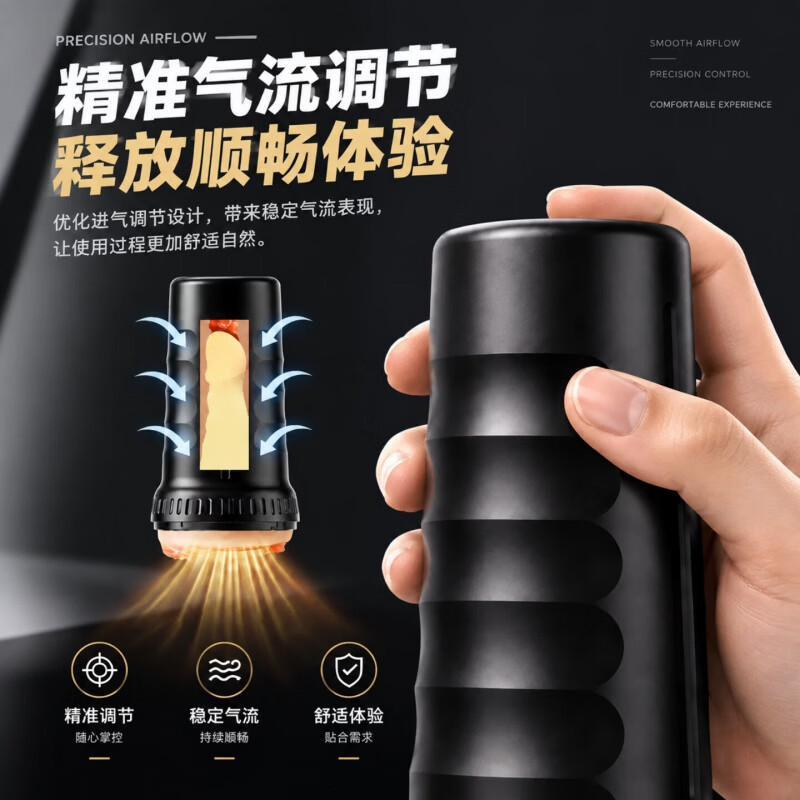 HABELOV飞机杯男用情趣用品1:1复刻真实通道硅胶仿真自慰玩具 魔玩复刻杯【加一元得大容量器具保护粉】