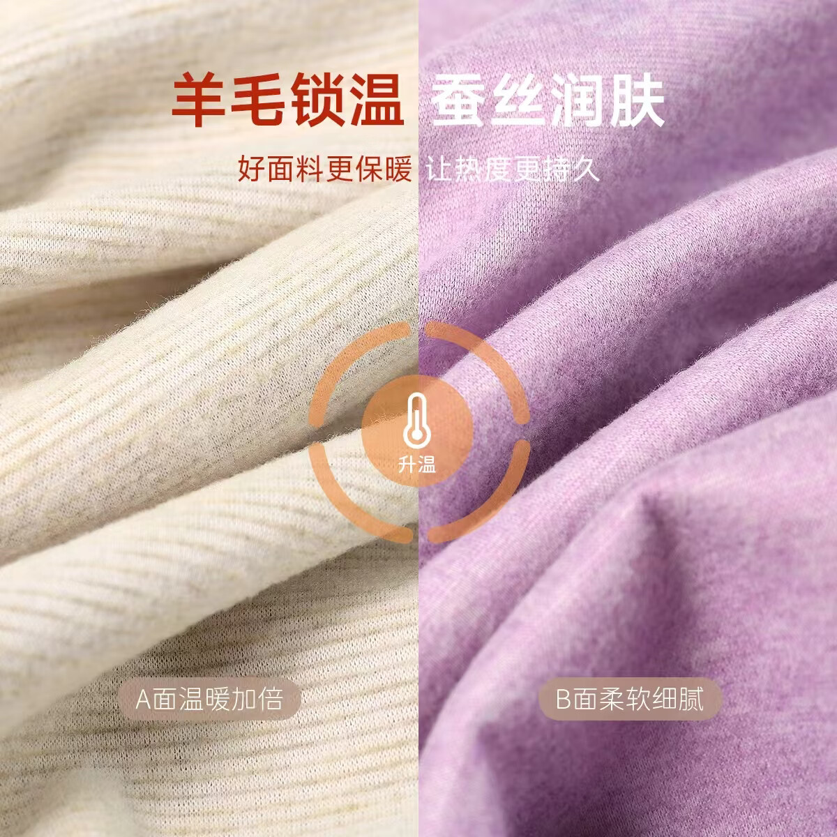 顶瓜瓜保暖内衣女士德绒套装圆领秋衣秋裤冬季双面磨毛打底衣 GZ-黑色保暖套装 3XL 推荐125-135斤