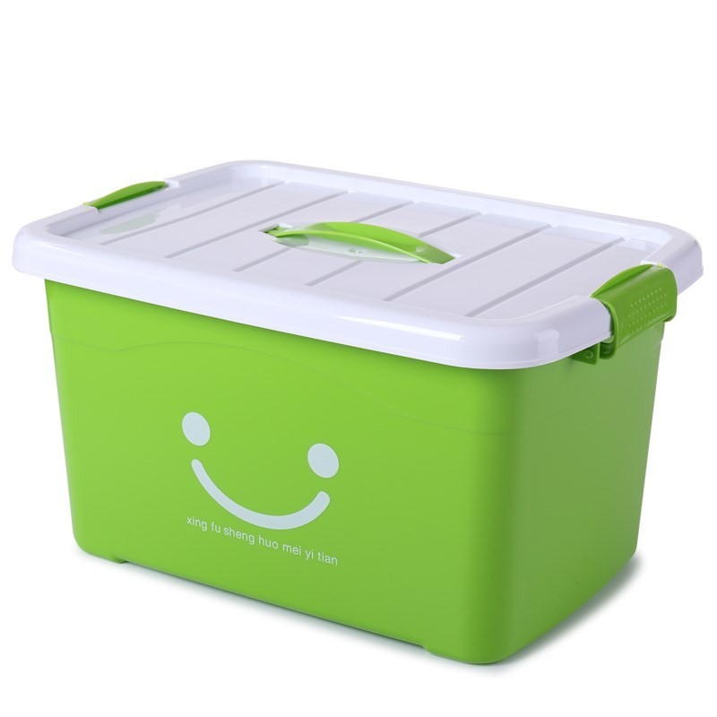 收容箱塑料透明物品容纳箱大小号衣服收纳箱储备箱收容箱归纳箱后备箱