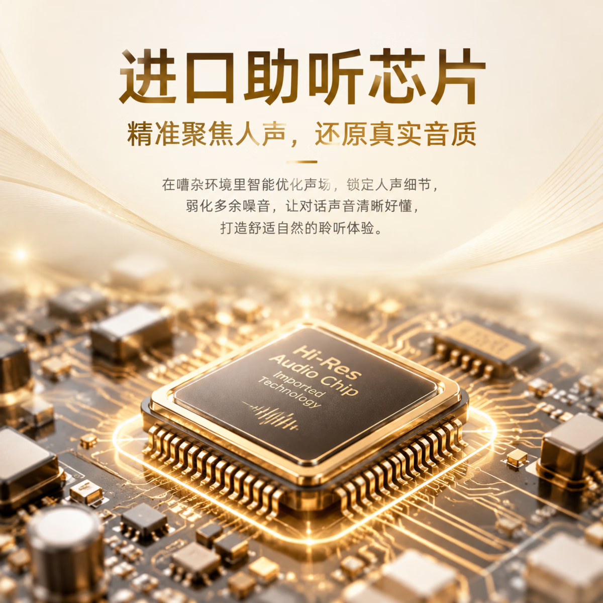 邦之福【大功率50H续航】老人助听器老年人中重度耳聋耳背专用正品J-888 适合中重度听损-双耳